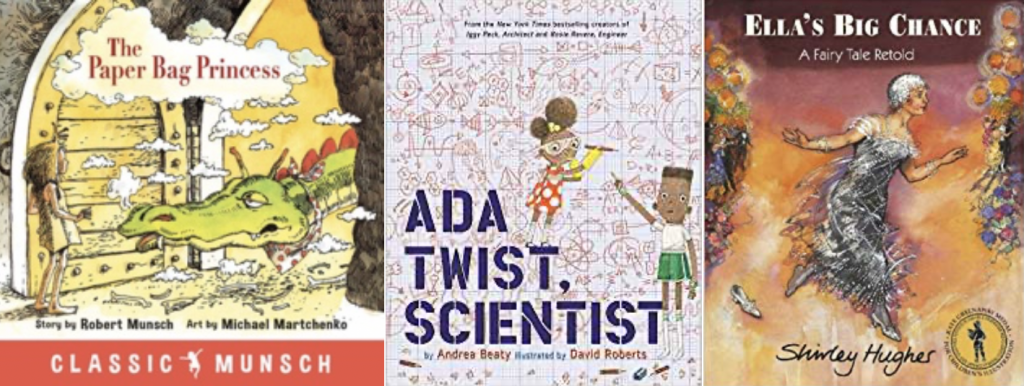 3 book covers, linking to a book list